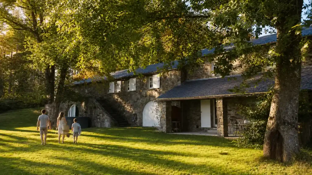 Gîte nature près de la base nautique de la Raviège au Domaine de Belbèze